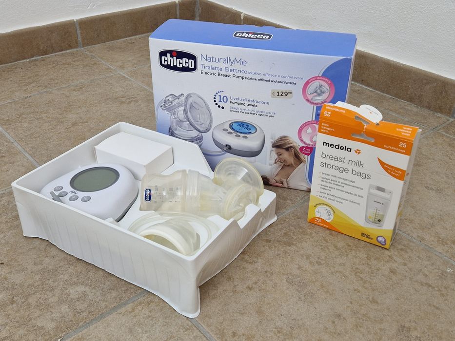 Bomba de extração de leite elétrica