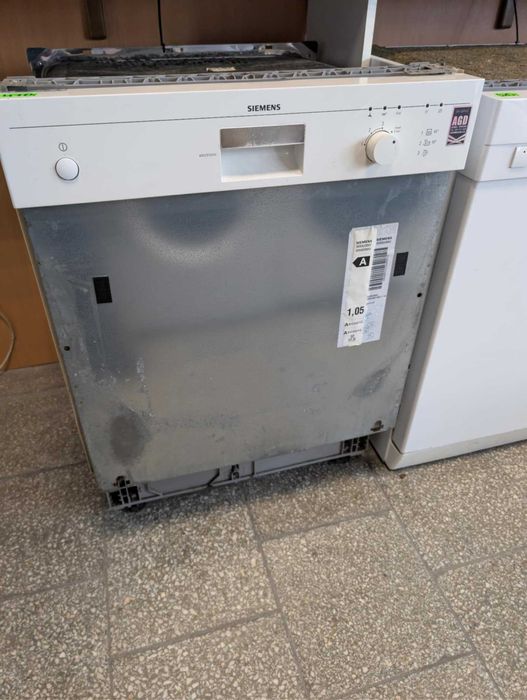 Zmywarka Siemens | 60cm | Częściowa zabudowa | Biały panel | GW