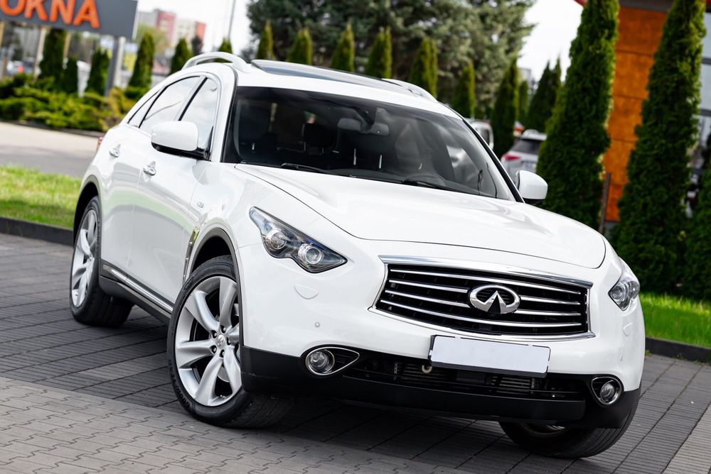 Infiniti QX70 3.0d 238KM S Xenon BOSE Kamera Nav Grz. Went Fot Skóra Tempomat