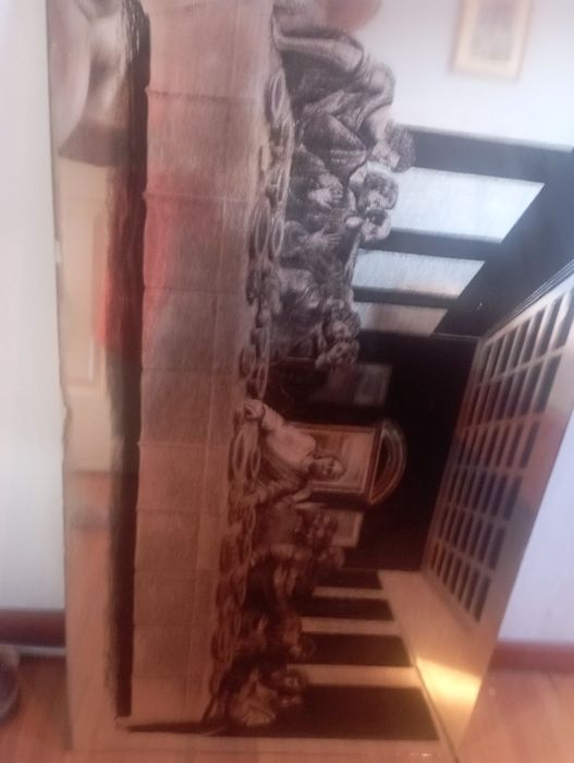 Ceia de Cristo em espelho