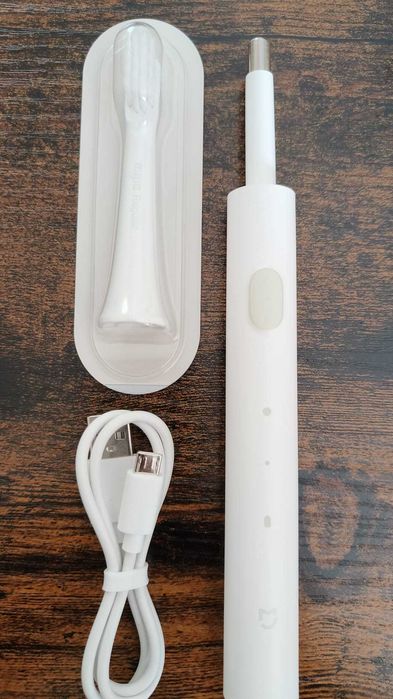T100 Mijia Escova de dentes elétrica recarregável - nova