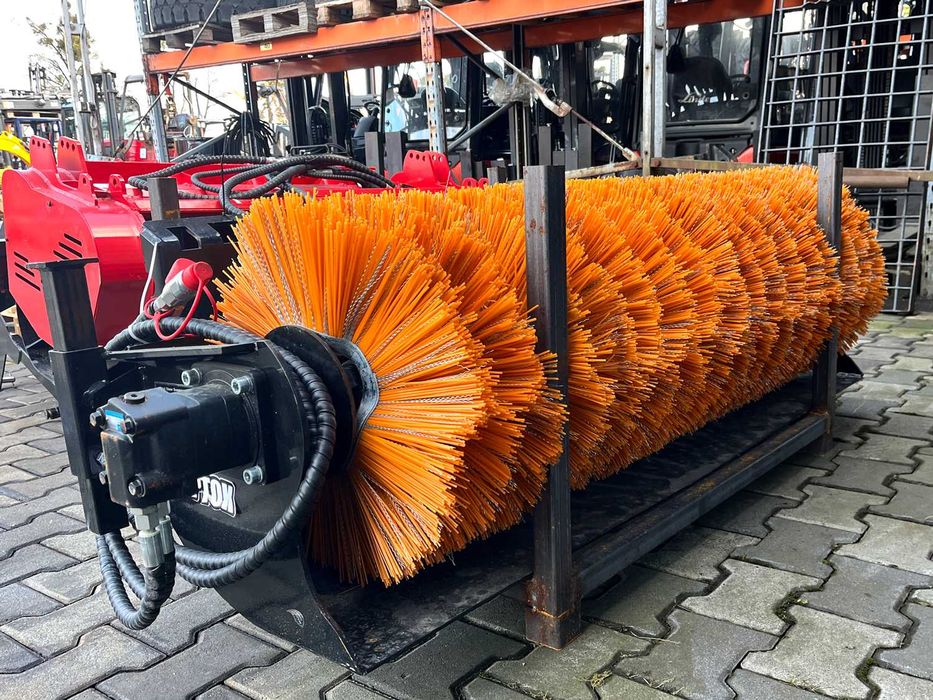 Zamiatarka, szczotka Skid Steer Captok SE61 zamiatarka Skid Steer