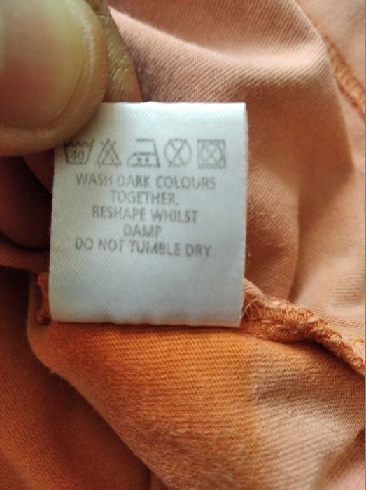 Pomarańczowa koszulka vintage zespołu ZZ Top z trasy 2003r rozm.XL