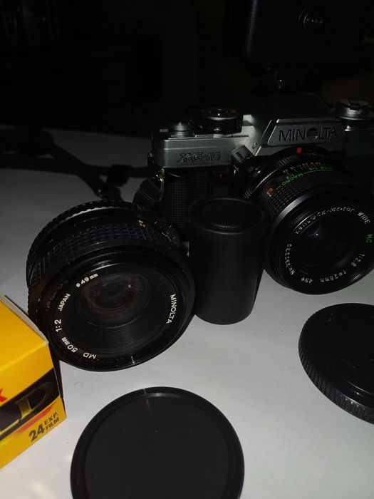 Máquina Fotográfica Antiga Minolta XG M