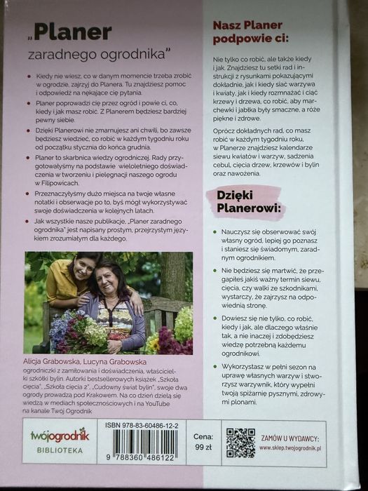 Ksiażka Planer - nowa