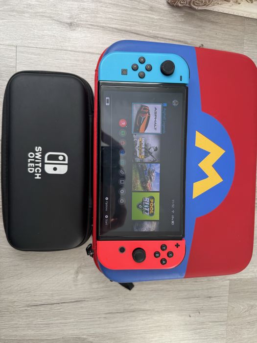 Nintendo Switch OLED  256GB /чудовий стан /комплкт / і багато ігор /