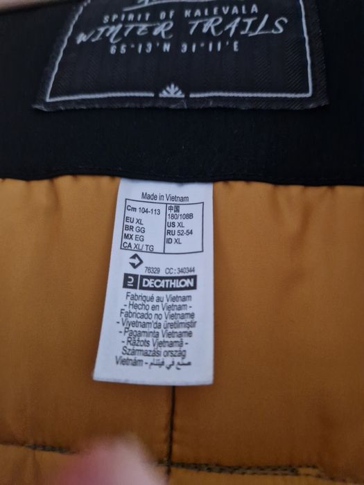 Тепла чоловіча куртка Decathlon