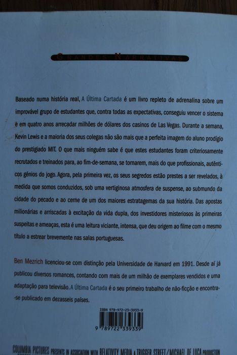 A Última Cartada de Ben Mezrich