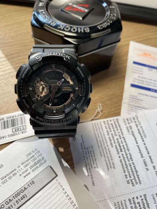 +Zegarek Casio G-SHOCK GA-110RG-1AER + pudełko