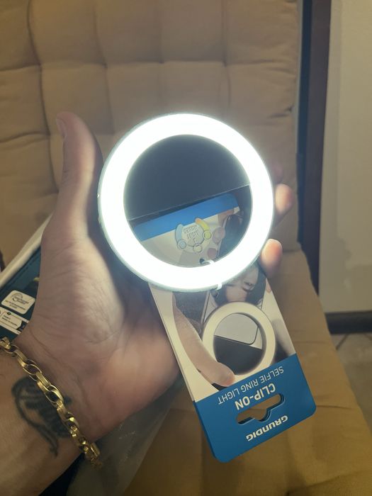 Ring light lara telemovel (novo)
