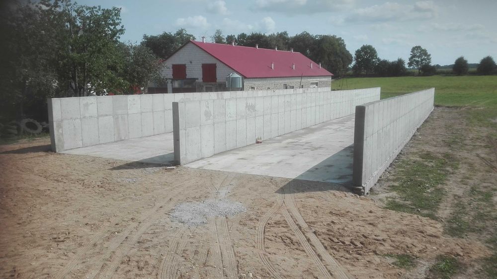 Usługi budowlane, garaże, obory, silosy, fundamenty żelbetowe
