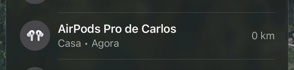 AirPods Pro uma vez usados