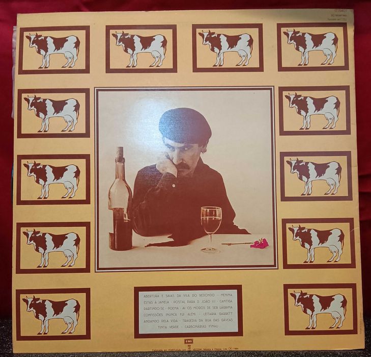 4 albuns vinil cantores de interveção