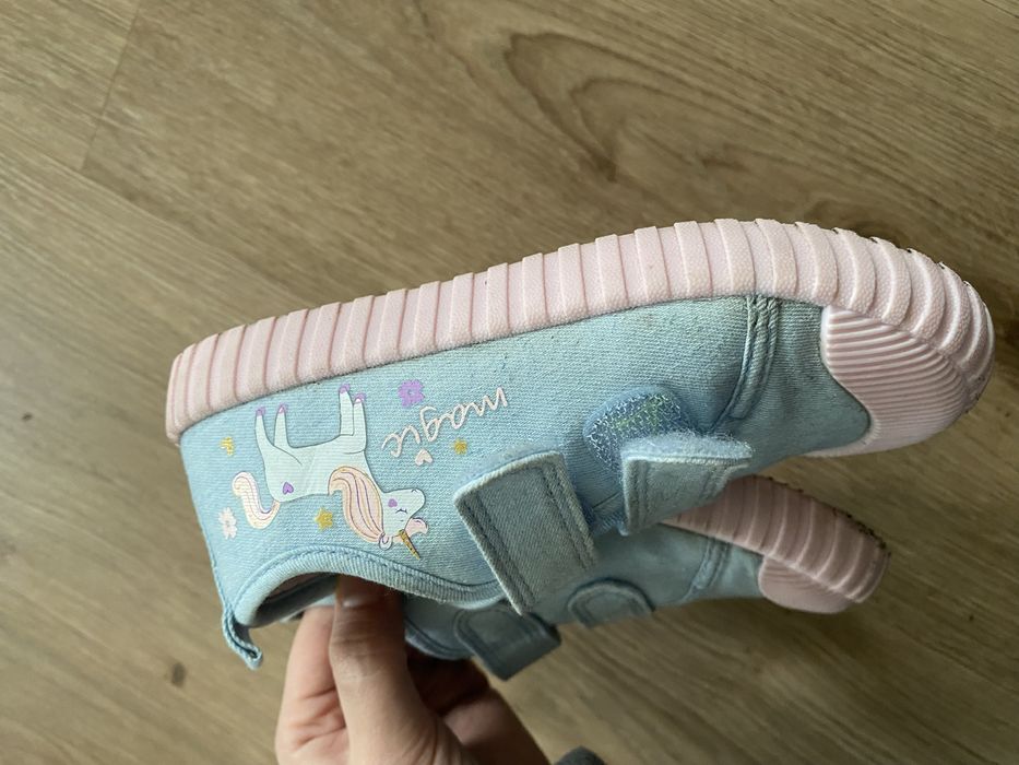 Buty trampki zdrowa stopa barefoot smyk 28 jednorozec