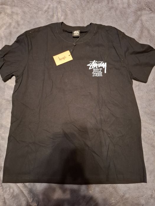 Koszulka XL czarna z misiem firmy Stussy