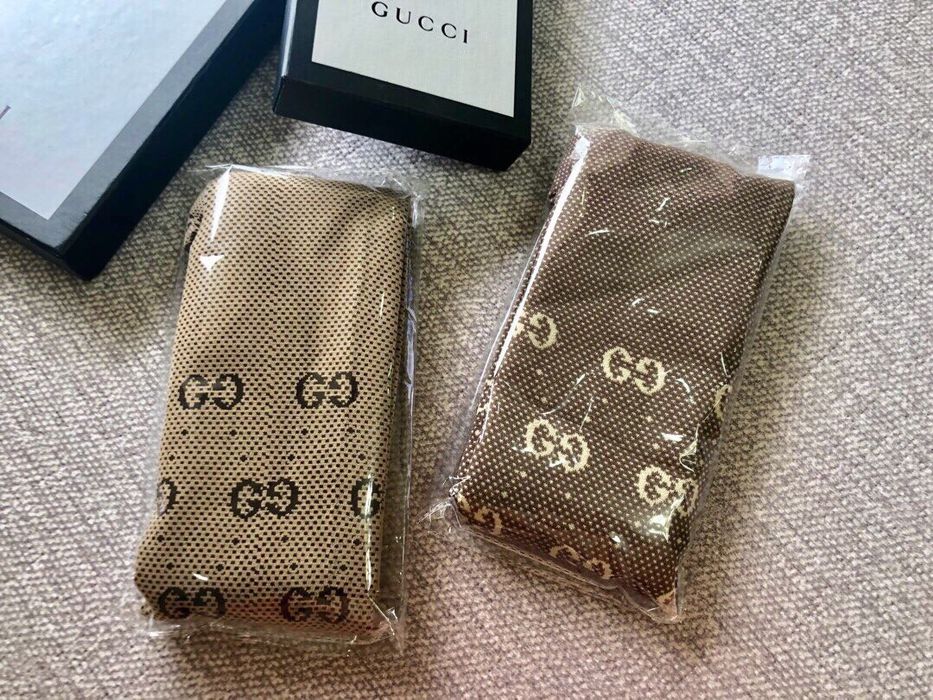 Rajstopy gucci nowe beż i brąz