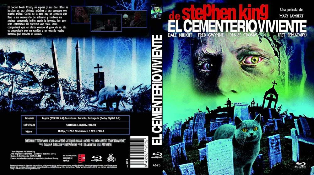 El Cementerio Viviente/Cemitério Vivo (Blu-Ray)-Importado