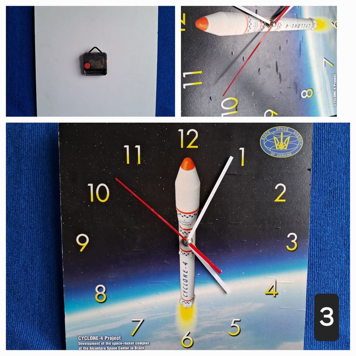 Часы настенные кварцевые  Kronos  Sakura Циклон-4