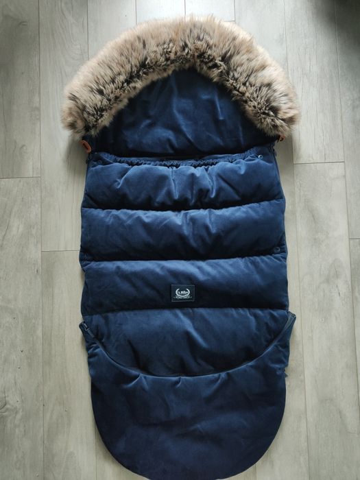 Śpiworek do wózka lamillou combo+ mufka na ręce