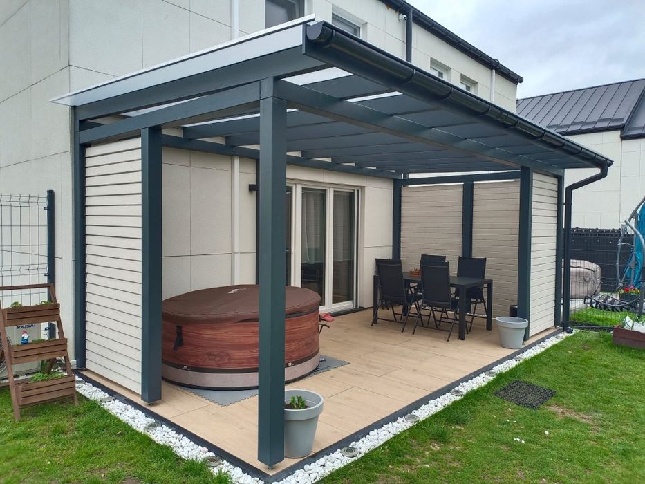 Nowoczesna pergola ogrodowa / altana / zadaszenie tarasu Wiata