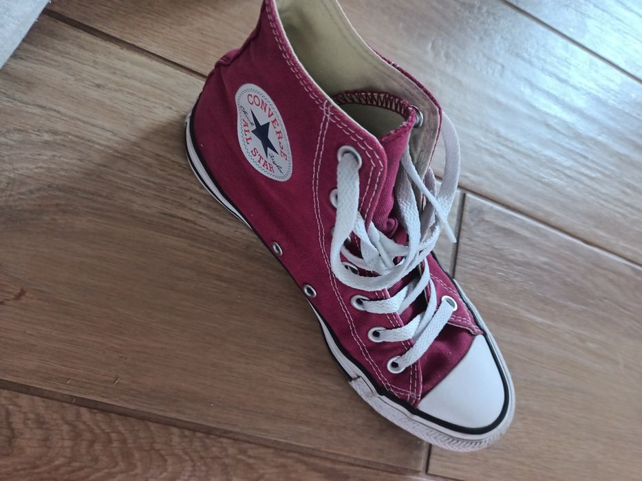converse, bordowe