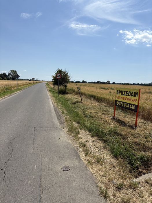 Sprzedam działkę budowlaną widokową