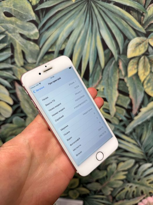 iPhone 7 128GB Neverlock Айфон 7 128gb тріщина і акум під заміну
