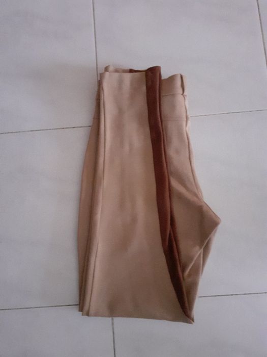 Leggings bejes tecido grosso ( Senhora ) Zara Basic