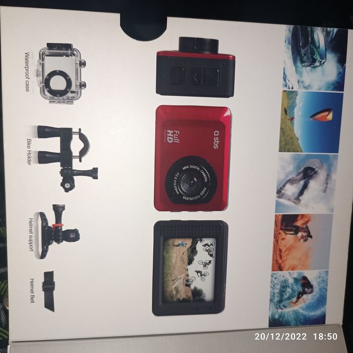 Câmera SBS full HD impecavel