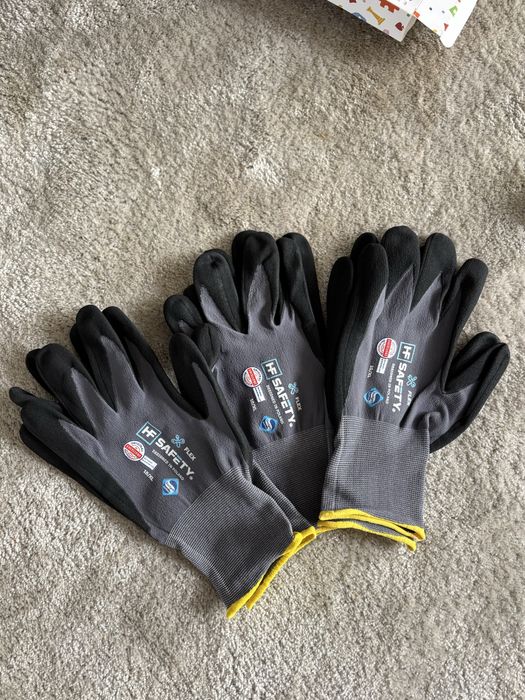 Rekawice robocze montażowe rozmiary L XL