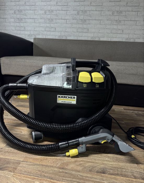Пилисос миючий+ розпилювач+дрелька із щіткою ,Karcher 8/1 оренда прокат для хімчистки