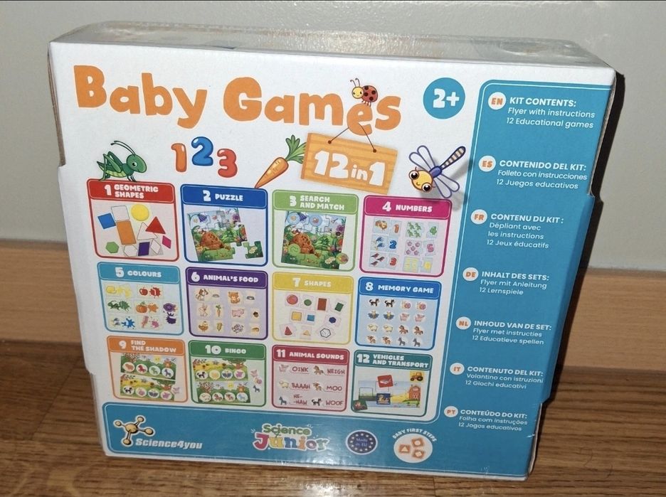 Baby Games 12 in 1 - science 4 you