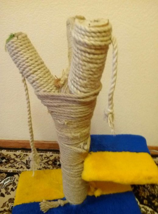 Когтeточка для кошeк, домик,