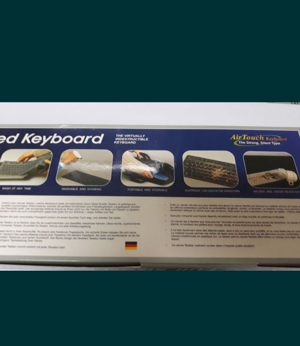 Teclado flexivel.