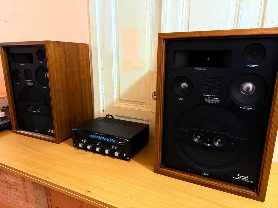 Акустична система Coral BX-1500 (Japan, Vintage, 6-смугова)