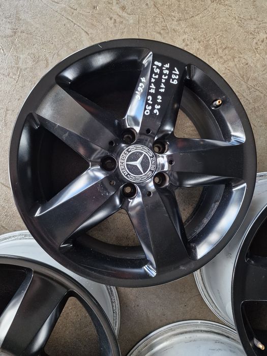 Alufelgi Felgi 5x112 7,5Jx17 et36 / 8,5Jx17 et30 Czarne Black nr.139