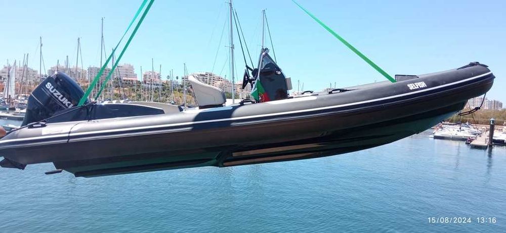 Semi-rígido Hydrosport RIB737 Sundeck novo