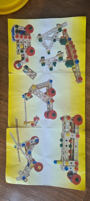 Caixa construção criancas