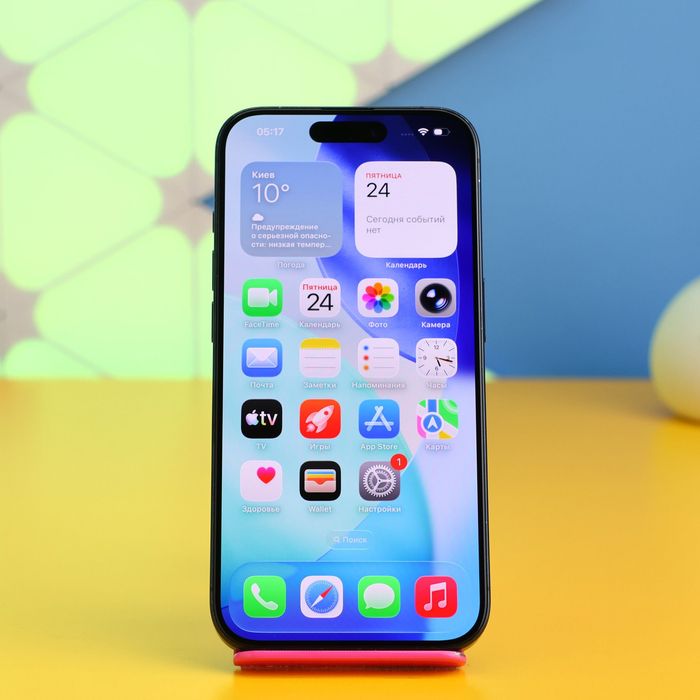 Смартфон Apple iPhone 15 Pro 128GB Blue (156317) Б/У З ГАРАНТІЄЮ