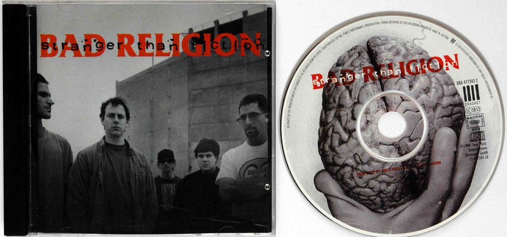 (CD) Bad Religion - Stranger Than Fiction - Wyd. 1994r.