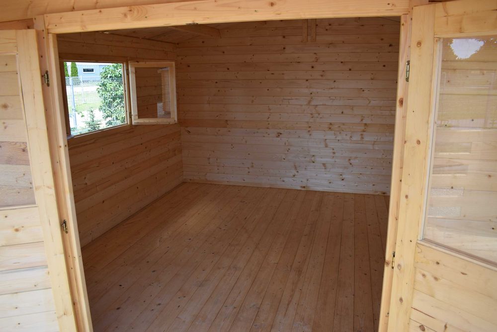 dostępny od ZARAZ MASYWNY domek DREWNIANY letniskowy*6m x4m*24m2* 34mm