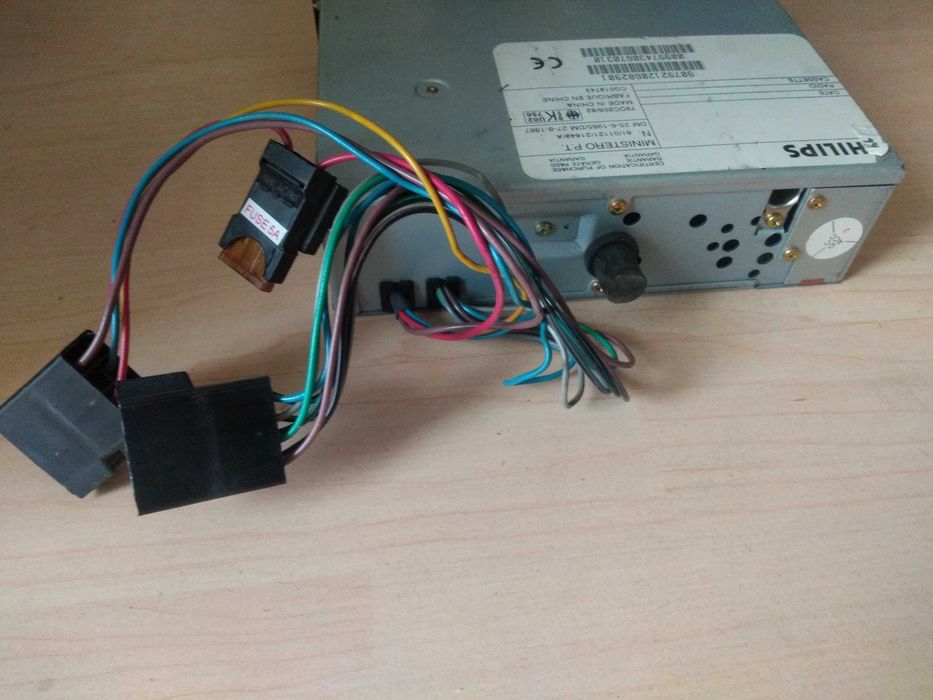 radioodtwarzacz kasetowy samochodowy philips dc206
