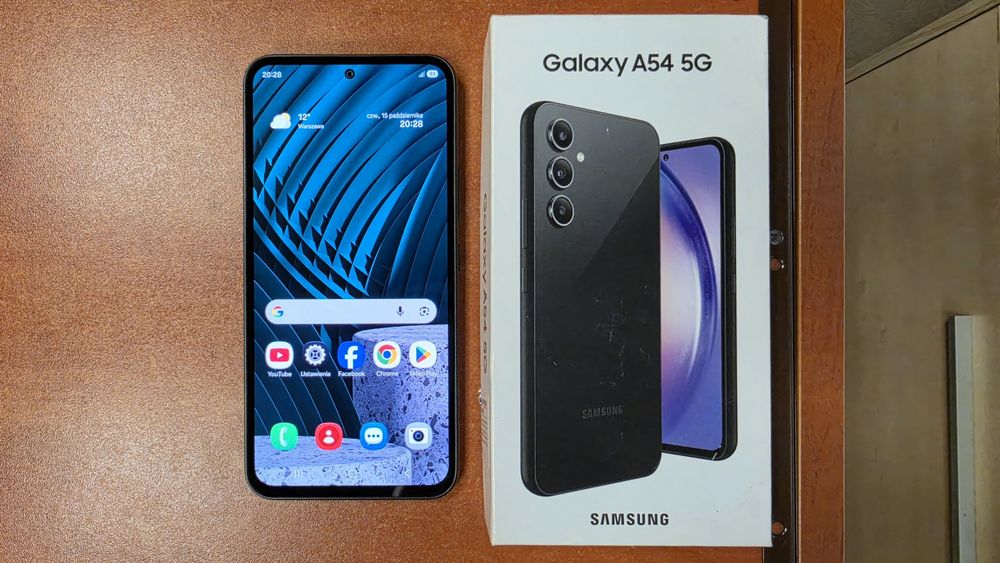 Samsung Galaxy A54 5G Dual Sim 128GB/8GB RAM grafitowy, stan bdb