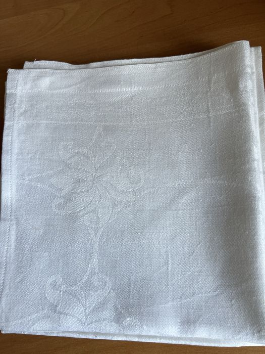 Салфетки льняные жаккардовые, СССР