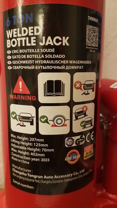 Podnośnik słupkowy 6 Ton nowy  samochodowy itp
