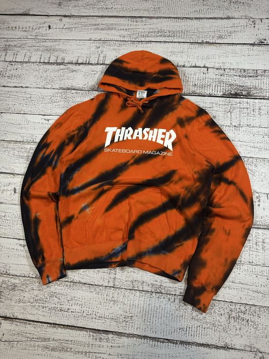 Худі кофта Thrasher tie dye