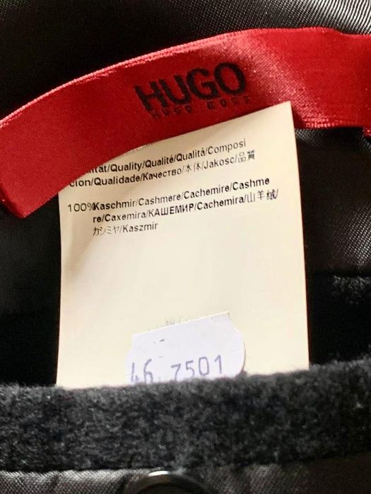 HUGO BOSS | Sobretudo Homem | 100% CAXEMIRA