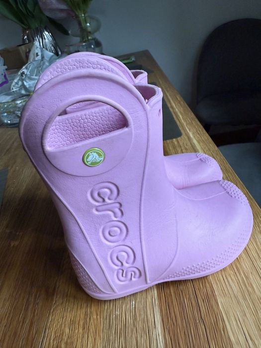 Piankowe kalosze crocs 10