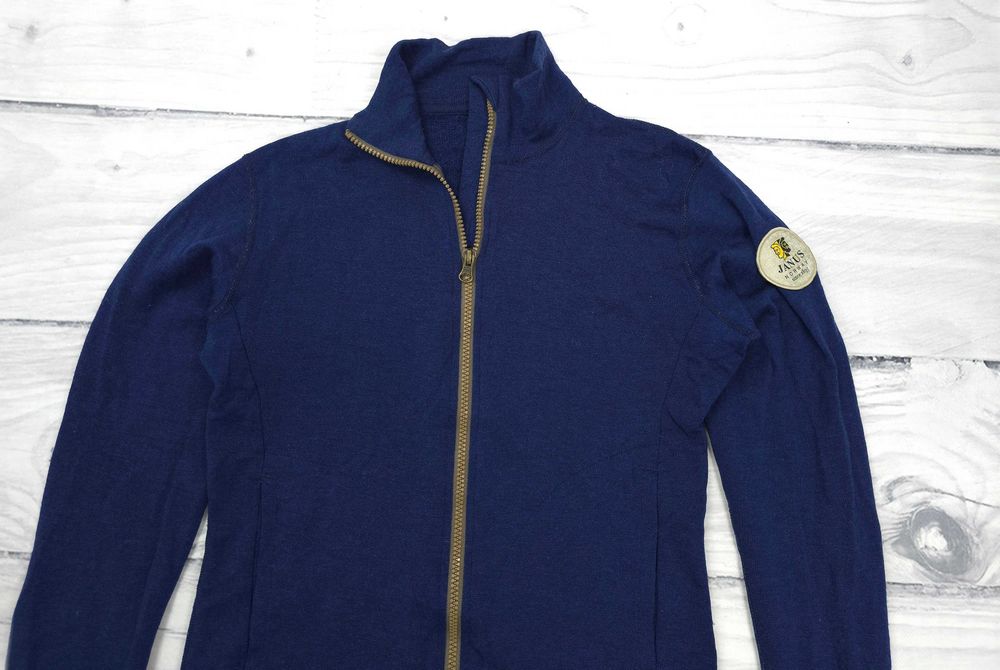 JANUS Merino Wool 100% Norway Termiczna Bluza Rozpinana S 36