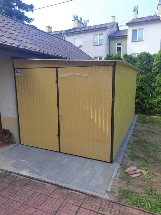 Garaż Blaszany 2x3 Garaż Blaszak blaszak Schowek Magazyn PRODUCENT RÓŻNE 3X5 4x6 4x5 6x5 5x7 6x6 6x5 7x5 9x6 3X3 garaż blaszany na budowe na wymiar